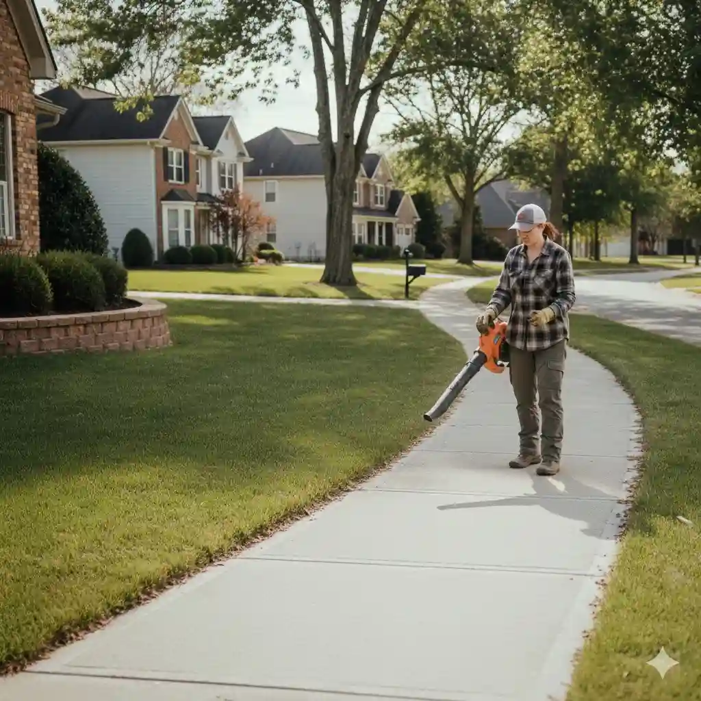 Blowout the sidewalks